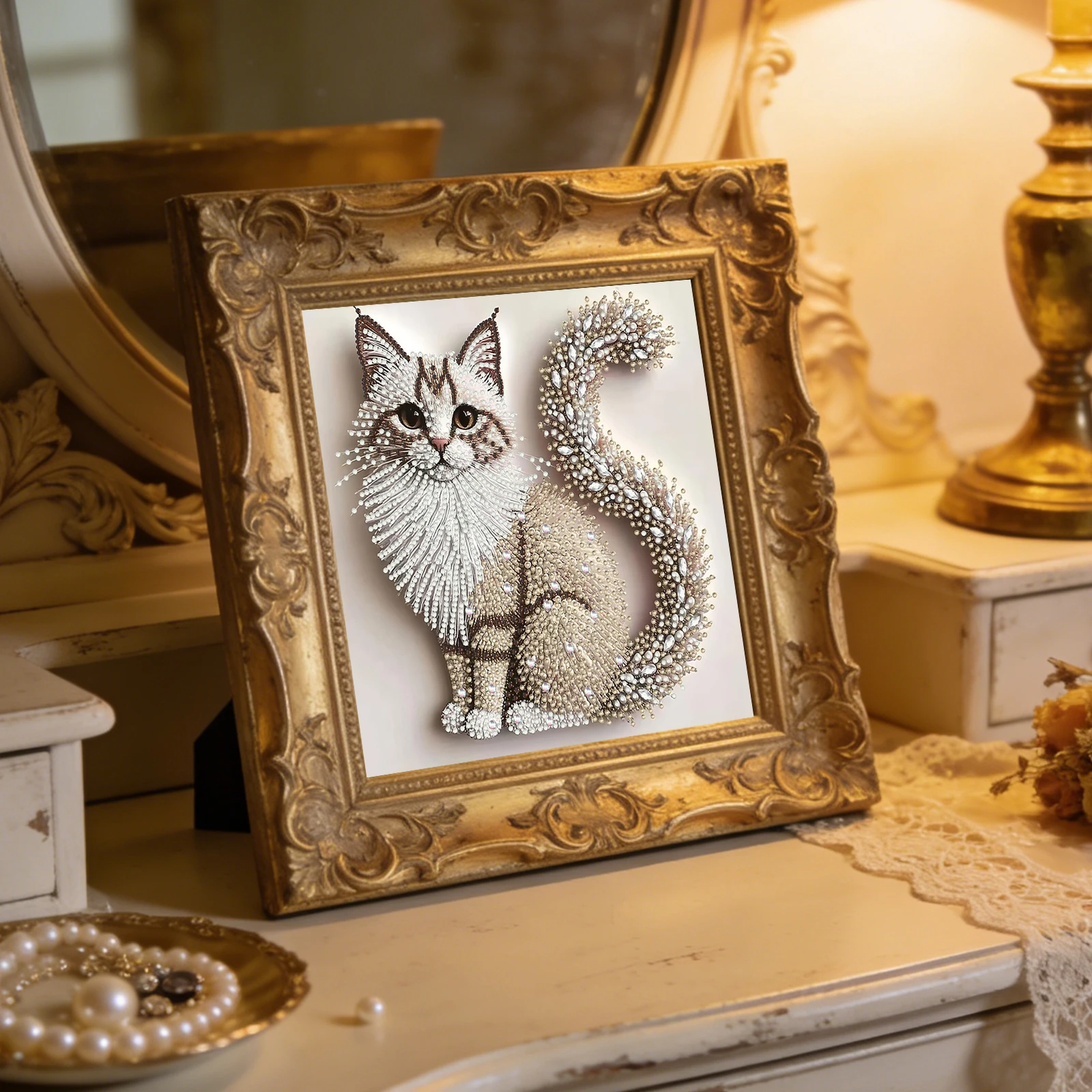 Cat Special Shaped DIY Partial - Resin Art Kit For Beginners review and price