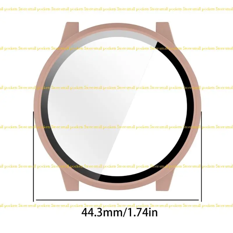 R1WD Smartwatch Housing Protector Case with Screen Protector Film for 4 41mm Cover Shell & Film Scratchproof Case