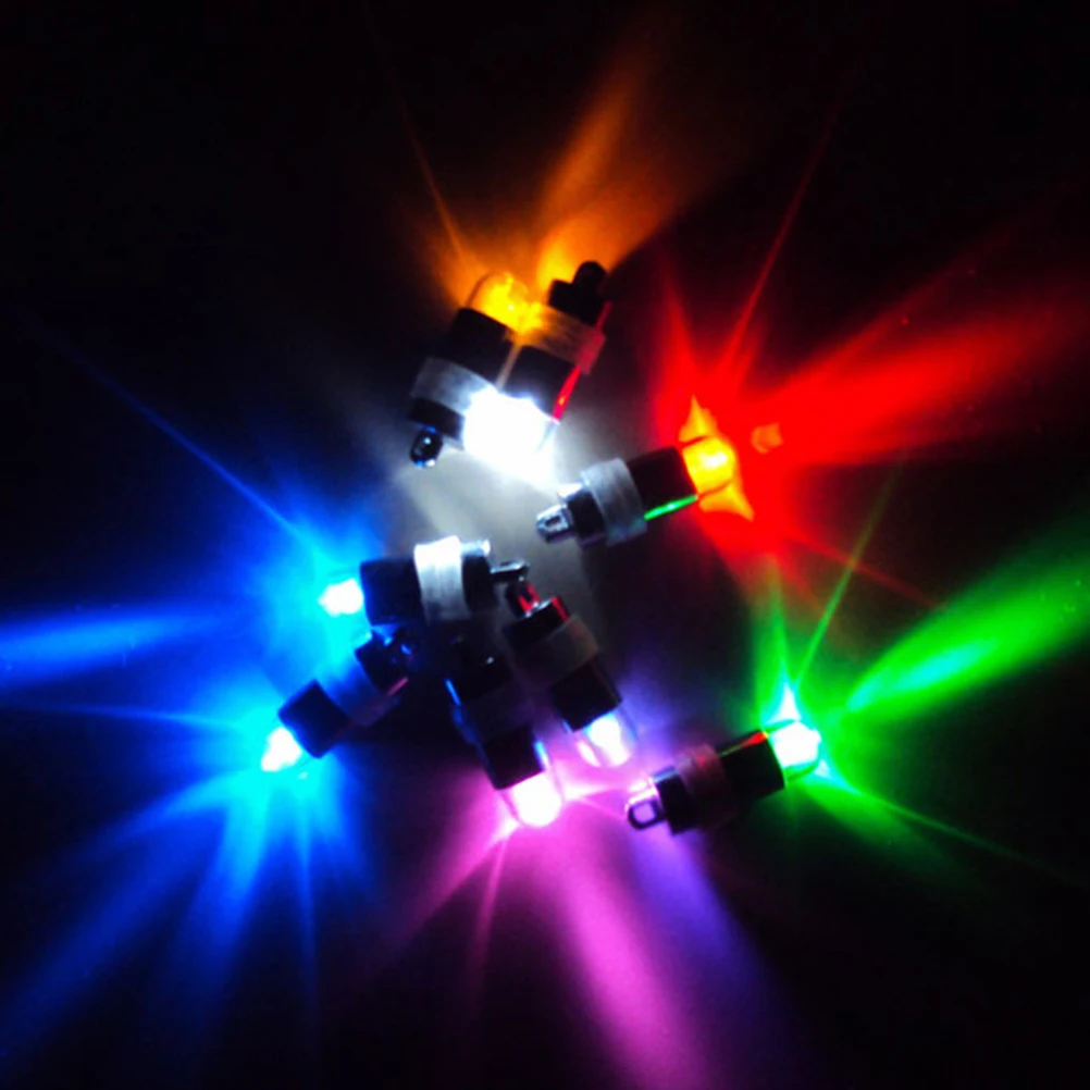 Mini lampada impermeabile con luci a palloncino a LED da 12 pezzi per decorazioni natalizie per matrimoni, feste in casa