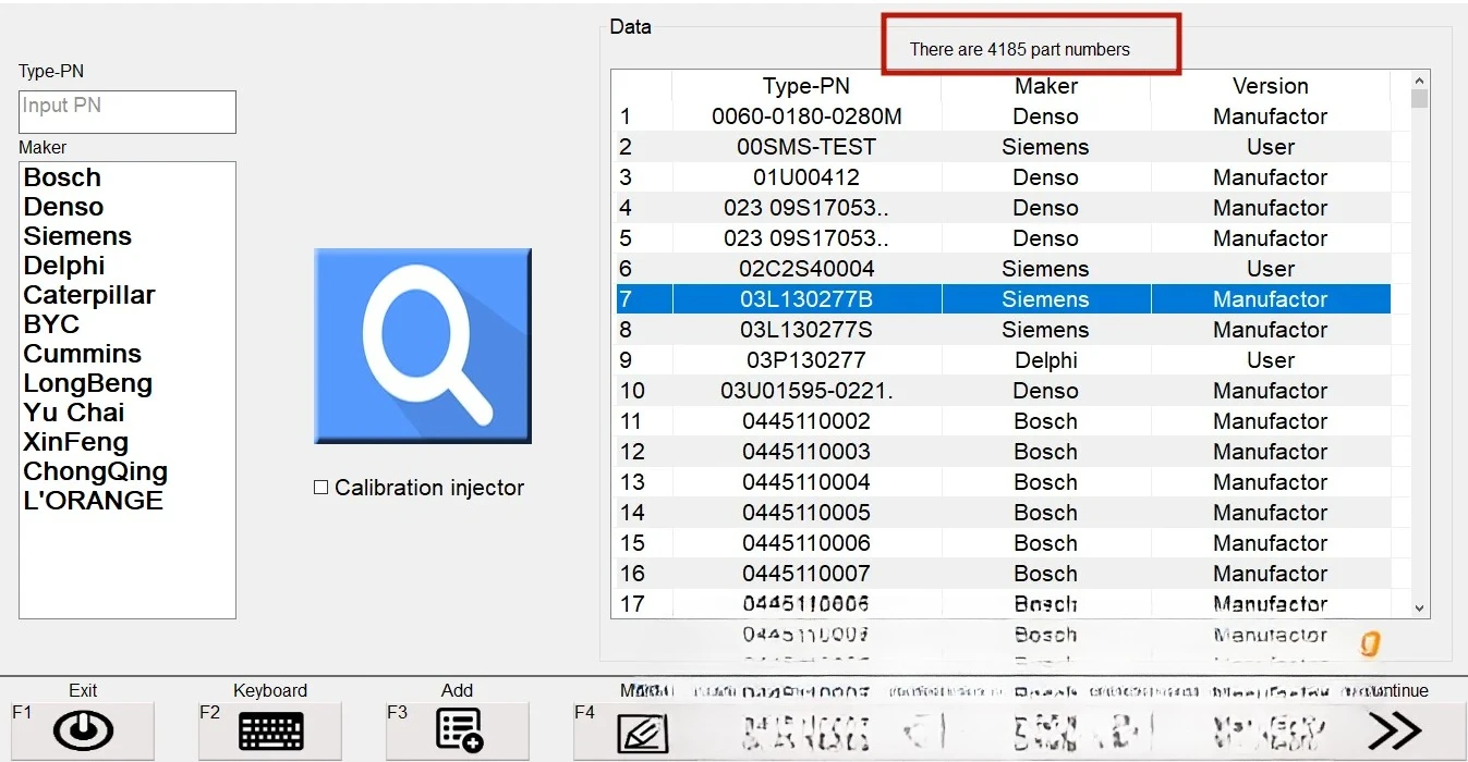Picture 7: 6 Injectors Testing Coding Simultaneously BEI-A Common Rail System Upgrade Test Bench System Control Host Tester Simulator