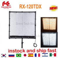 Falcon Eyes RX-120TDX 120 x 120cm 600W ROLL-Flex LED Light 3000K - 5600K Bi-Color LED Photo Light Honeycomb Grid Softbox
