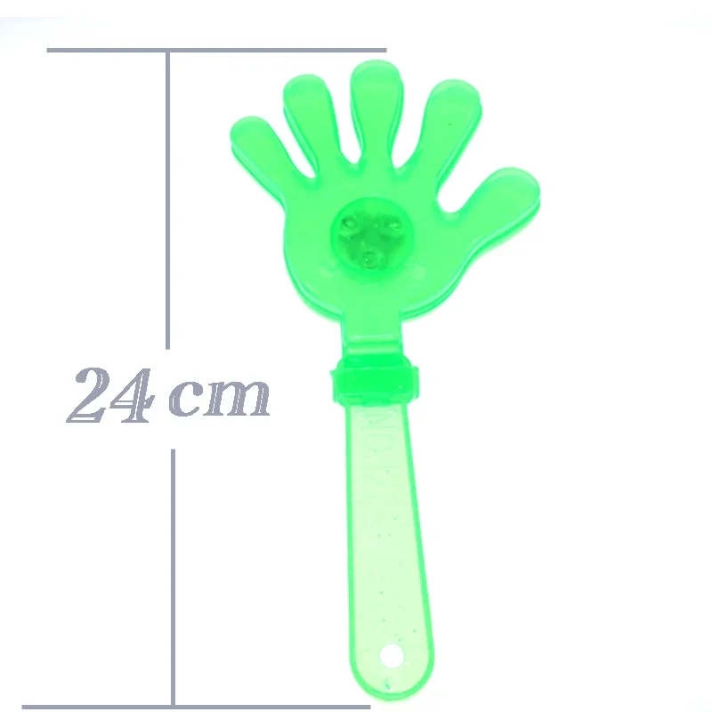 12 Stück Handklöppel, leuchtende LED-Klöppel, Krachmacher, lauter Geräuschmacher, Spielzeug, Klatschspielzeug für Hochzeit, Geburtstag, Party, Gastgeschenke, Zubehör – Detail 3