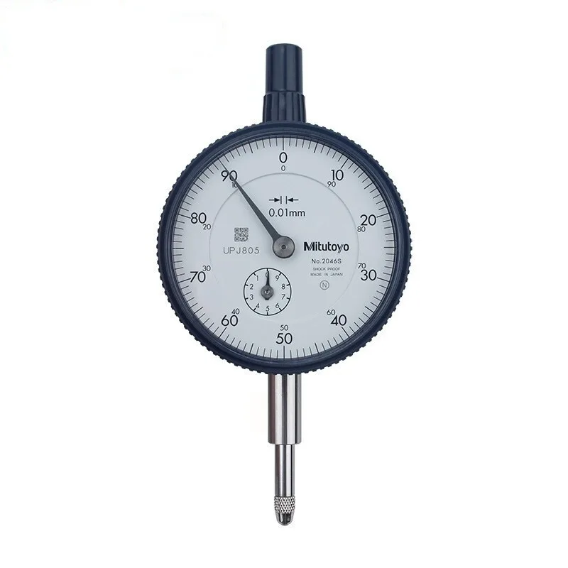 Mitutoyo 2046S Dial Lever Table Gauge Dial Indicator 0-10mm Meter Precise 0.01mm Resolution Indicator Mesure Instrument