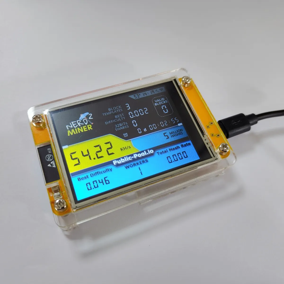 Variant: NerdMiner V2 1.6.3