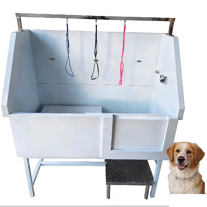 

Luxury Metal Pet Bath Pool & Bathtub for Cats & Dogs-Bathroom Use