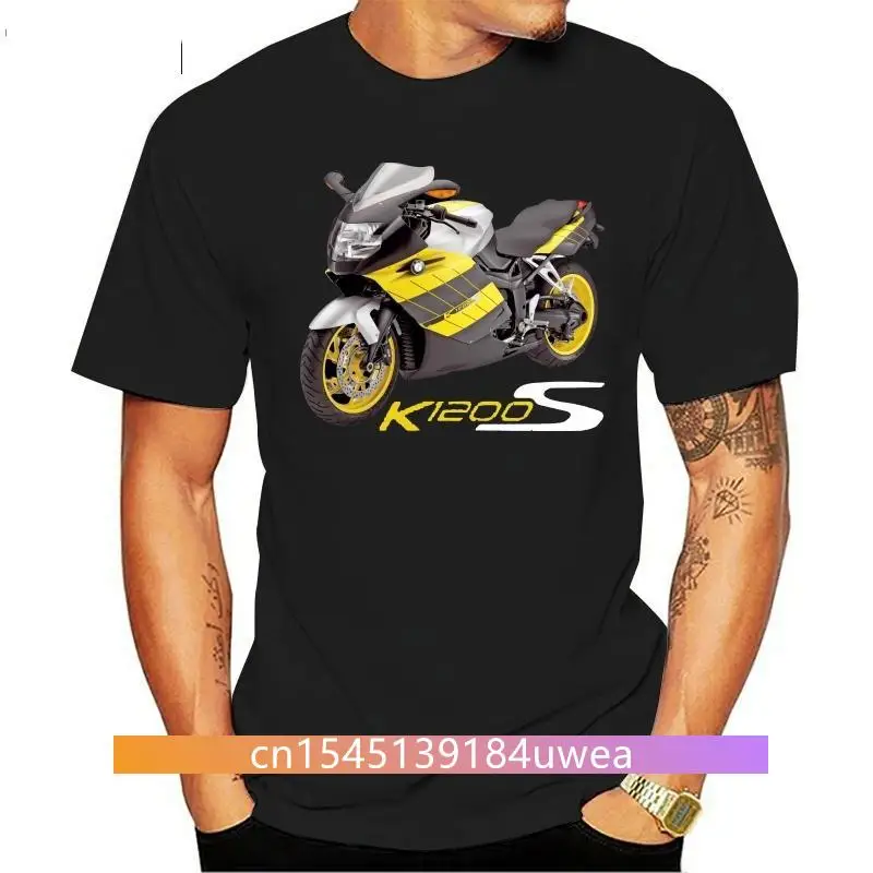 2019 Fashion Brand Men's Hot sale O Neck Slim Fit Tops R1200Rs, K1200S, K1300S, R1200Gs Rallye Motorcycle Tee Shirt