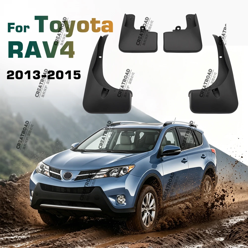 Set Schmutzfänger für Toyota RAV4 2013–2015, Schmutzfänger, Spritzschutz, Schmutzfänger, Kotflügel, Kotflügel