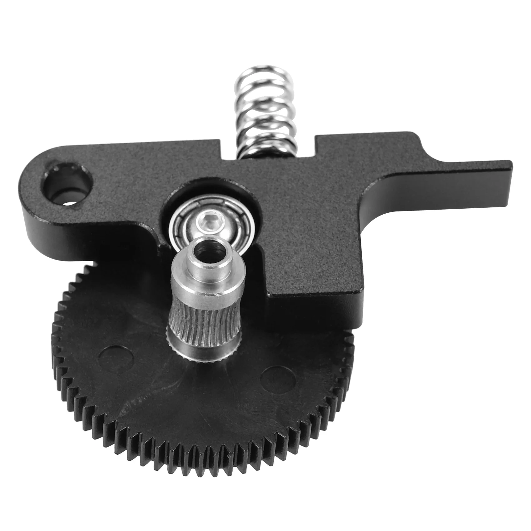 for Artillery Sidewinder X1 Extruder Idler Arm and Gear with 66 Teeth Extruder Feeder Parts 1.75mm Black Set