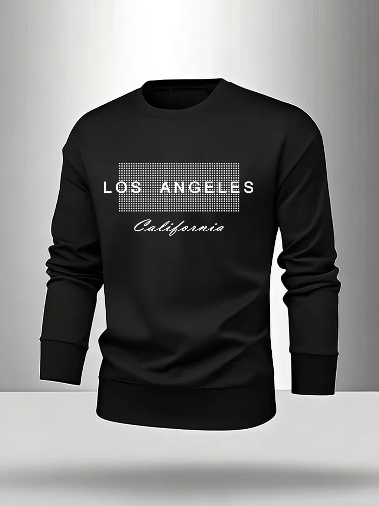 Afbeelding 4: Heren Trainingspak Bestseller Casual O-hals Lange Mouwen Sweatshirt Buitensport Jogging Kleding 2026 Enkel Stuk Top & Broek