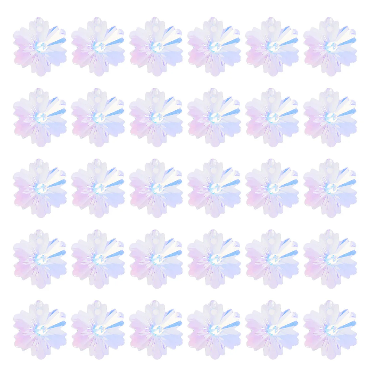 

100pcs Rhinestone Charms Pendant Diy Jewelry Making Supplies For Necklace Bracelet Keychain Craft Decorative