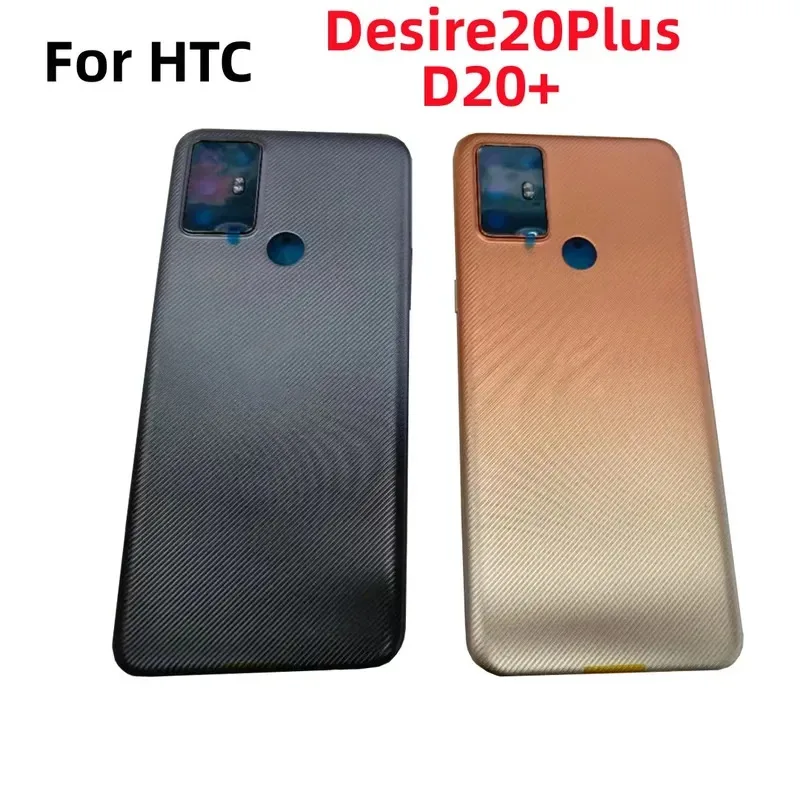 غطاء زجاجي خلفي غطاء خلفي أسود لهاتف HTC Desire 20 20 Plus 20 Plus D20 D20Pro D20Plus غطاء خلفي للهاتف //////////////