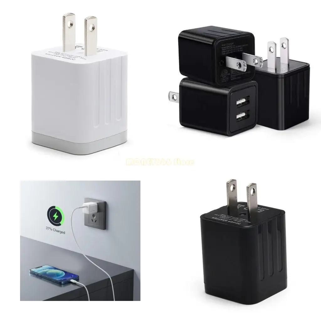 

F62C Portable Two Port USB with Advanced Safety Features for Fast Charging