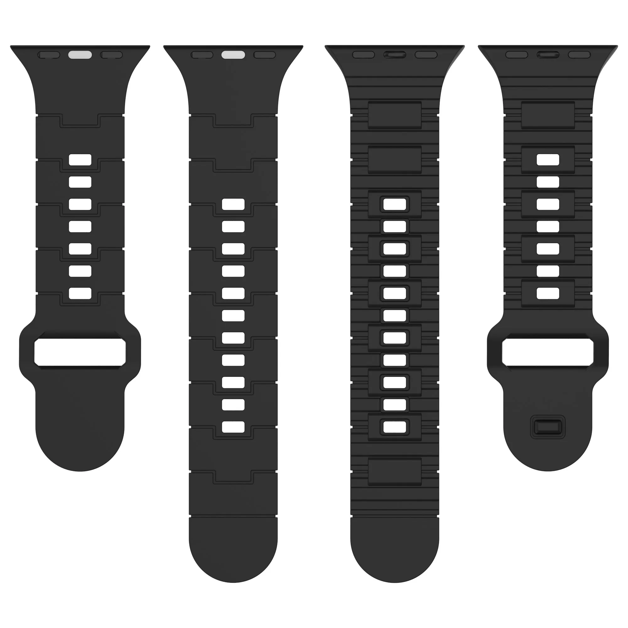 Metal-Like Mech Armor Watch Strap for Apple Watch 10 9 8 7 Band Replaceable Bracelet for iWatch 46mm 44mm 42mm 41mm Watchband