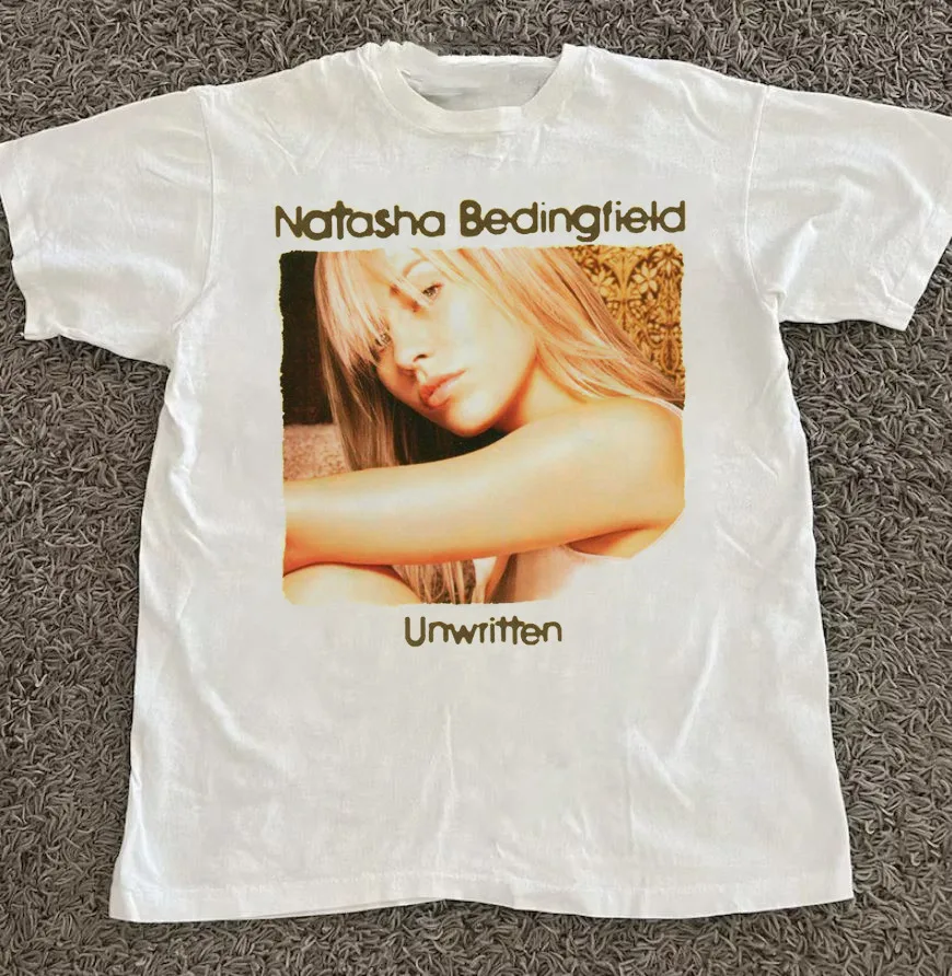 Natasha Bedingfield Unwritten Album Short Sleeve T-Shirt All Size S To 5XL