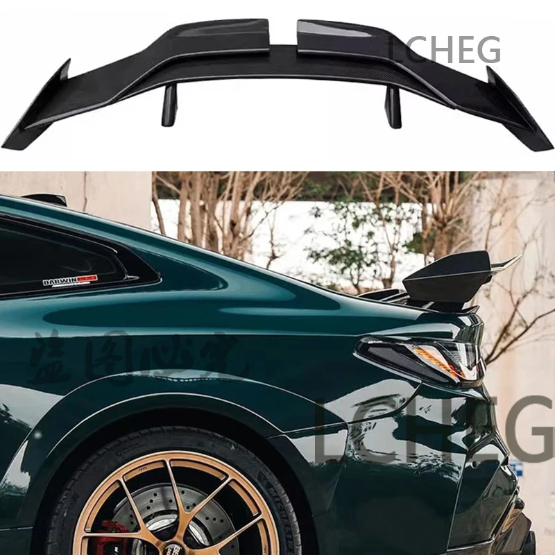 For BMW M4 M3 M5 2 High Quality Carbon Fiber Rear Roof Spoiler Wing Trunk Lip Boot Cover Car Styling BAW G38 G30 G15 G20 G80 G82