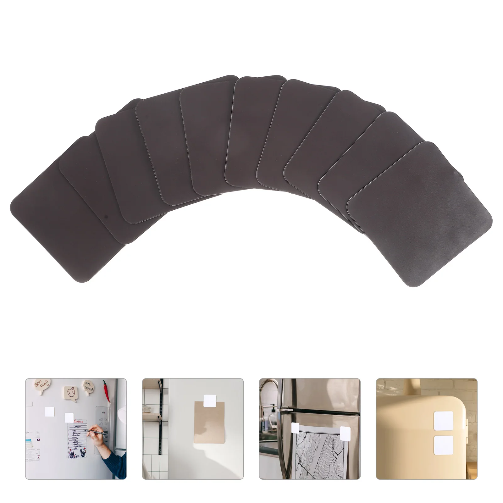 

30 Pcs Decorate Blank Fridge Magnet Office Magnets for Refrigerator Sublimation