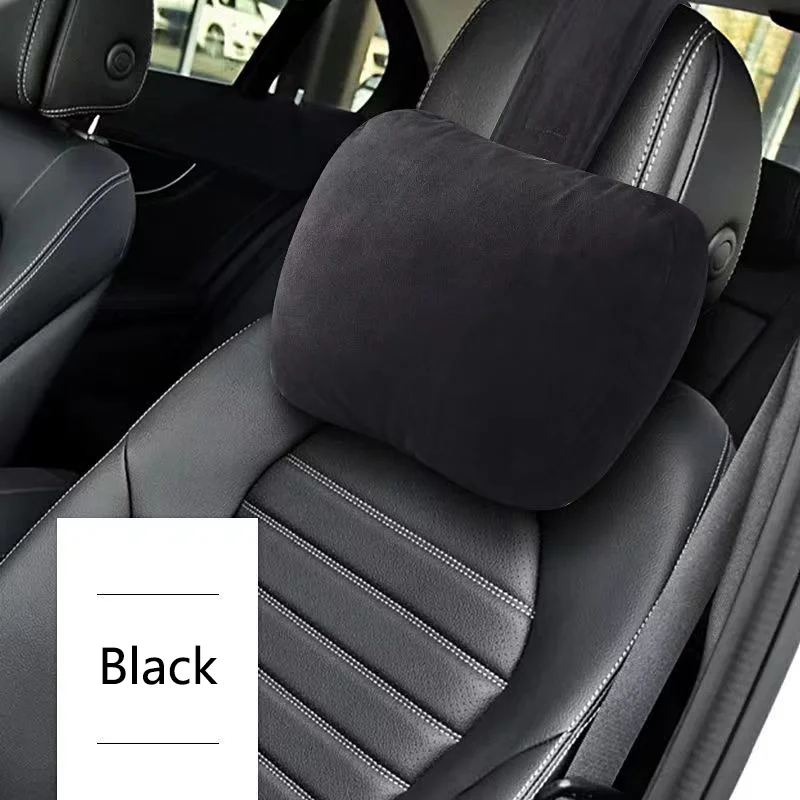 Reposacabezas de coche de alta calidad, asiento de soporte para el cuello, almohada suave para Land Rover, Mercedes Benz, Kia, Porsche, Audi, BMW,