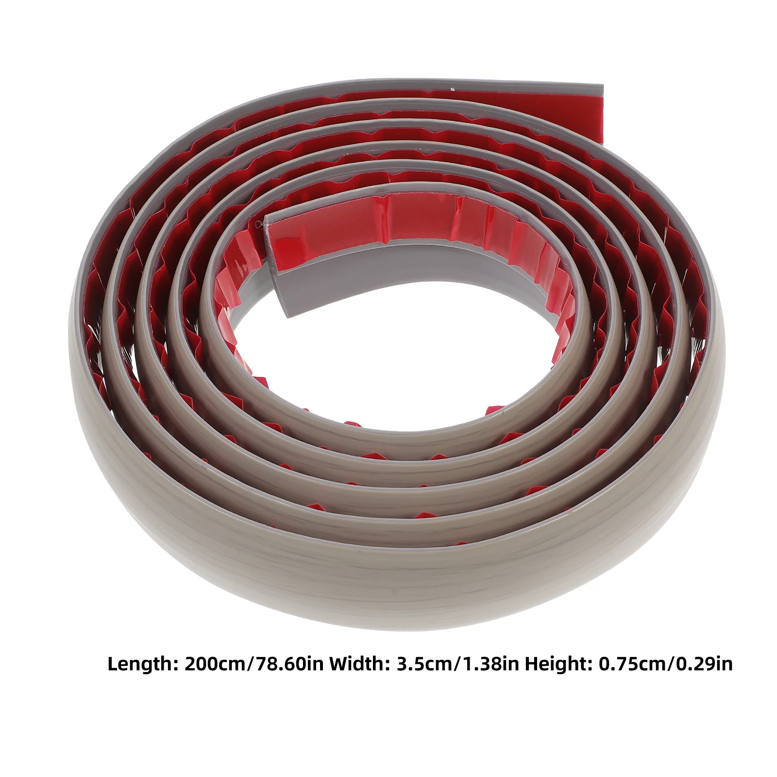 2 متر بولي كلوريد الفينيل الخشب الأحمر الحبوب ذاتية اللصق الطابق الانتقال قطاع عتبة متفوقا قطاع ل 4-6 مللي متر الطابق ارتفاع الفجوة أرضيات دائمة #3