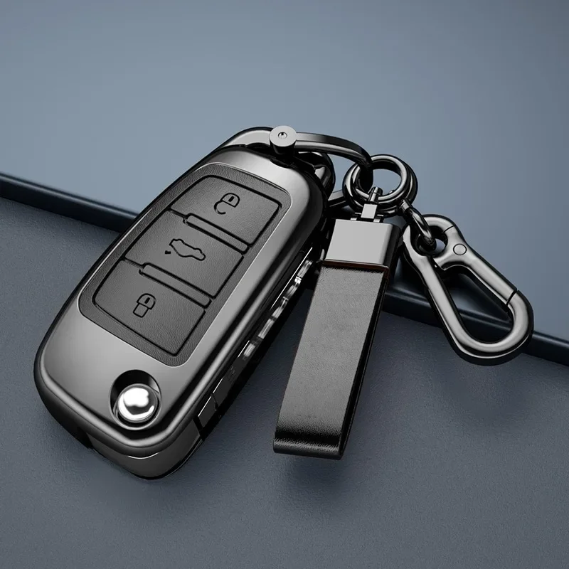 

Zinc Alloy Car Key Case Cover Protector Shell Fob For Audi A1 A3 8V A4 B8 B9 A5 A6 C7 A7 A8 Q3 Q5 Q7 S4 S6 S7 S8 R8 TT Accessory