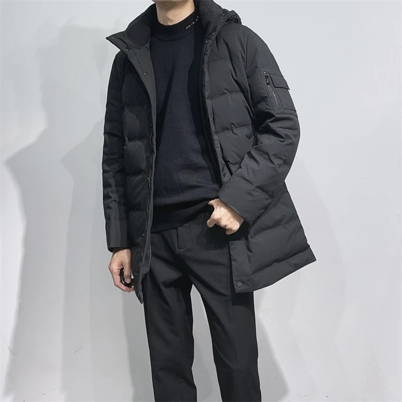 

Куртка Dolca Homme стеганая с капюшоном, на утином пуху, городской стиль, антистатическая, машинная стирка, ветрозащитная, стандартный крой