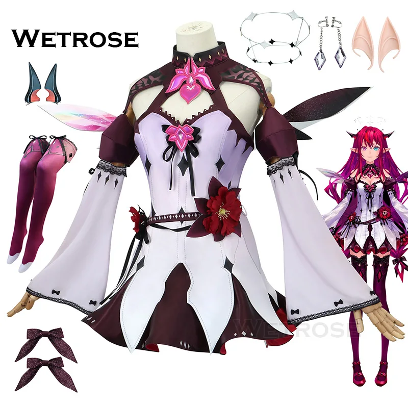 【Wetrose】In Stock IRyS Cosplay Costume Hololive Vtuber Holo EN HOPE Full Set Wig Halloween HOPE YabaIRyS SeisoRyS