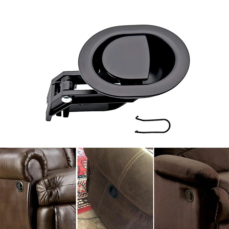 A substituição resistente universal do punho do Recliner do metal, tração da liberação para a cadeira do sofá, tamanho 3x3,5"