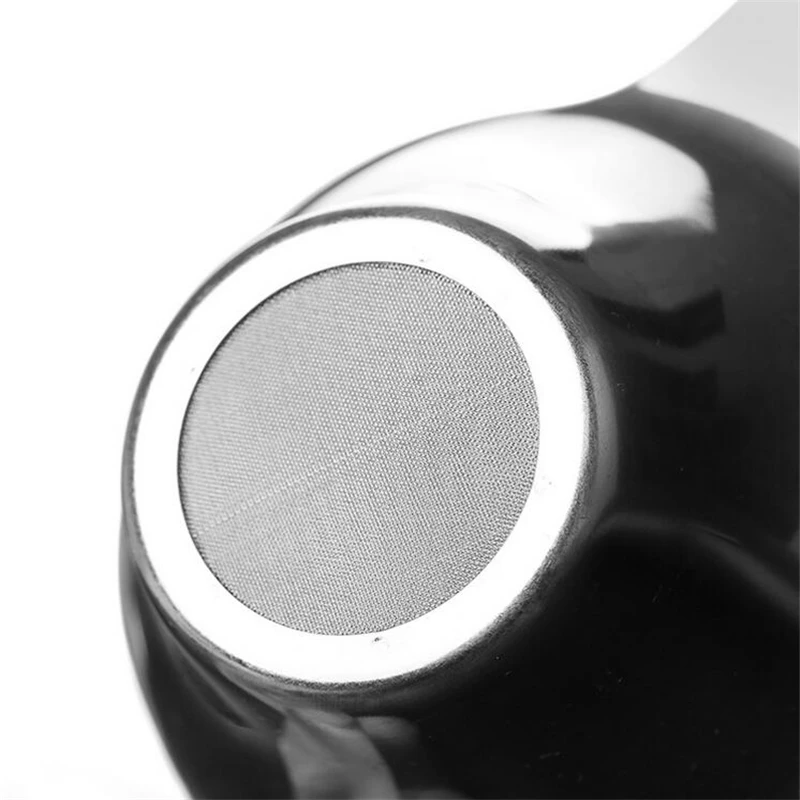 Hot Sale Stainless Steel Tea Strainer Fine Mesh Chinese Kung Fu Tea Leaf Funnel Filter For Kitchen Accessories Funnel Filter Tea