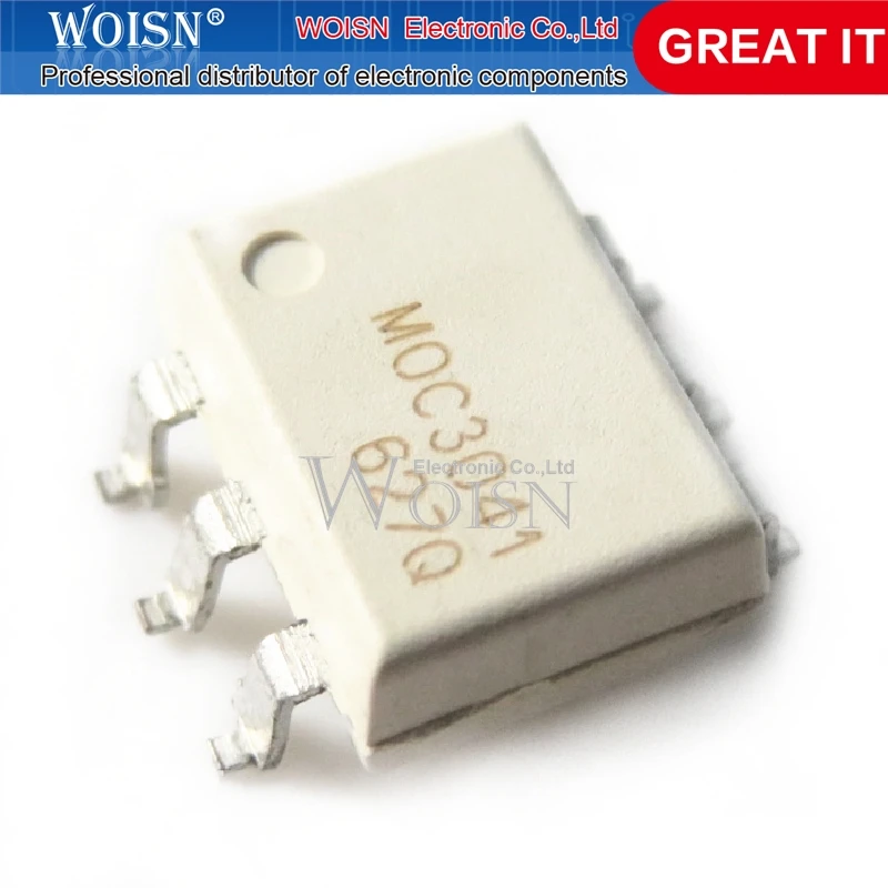 

100pcs/lot MOC3041 3041 SMD-6