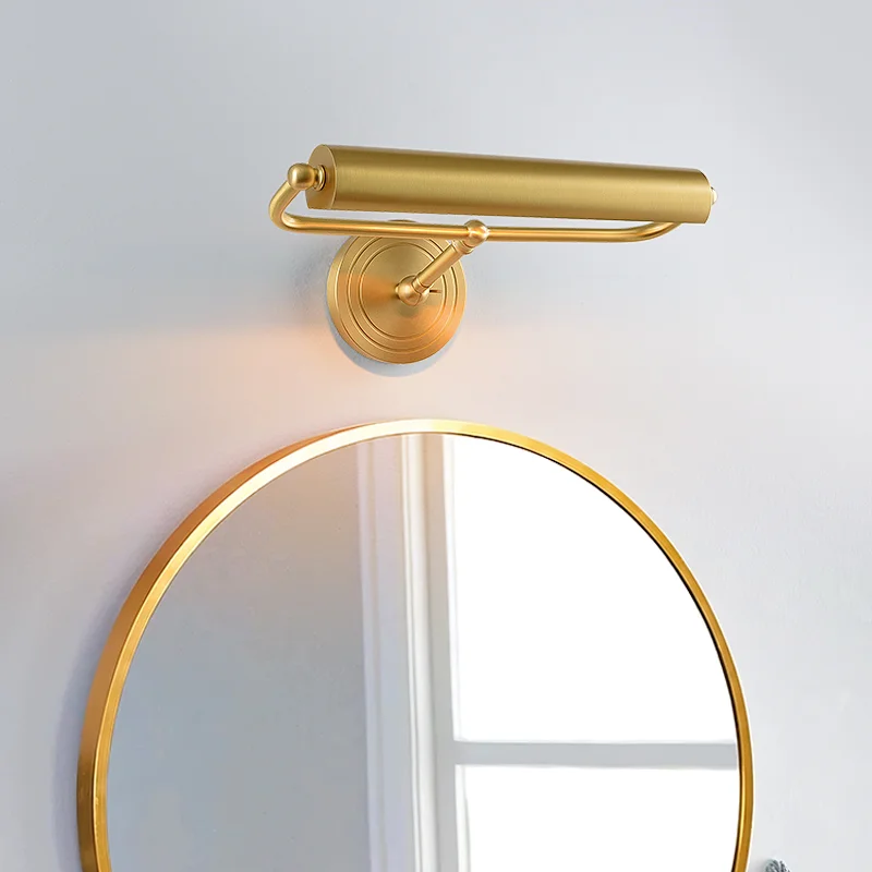 Brass hanging painting lamp,bathroom mirror light,living room bookcase supplement light light,Room