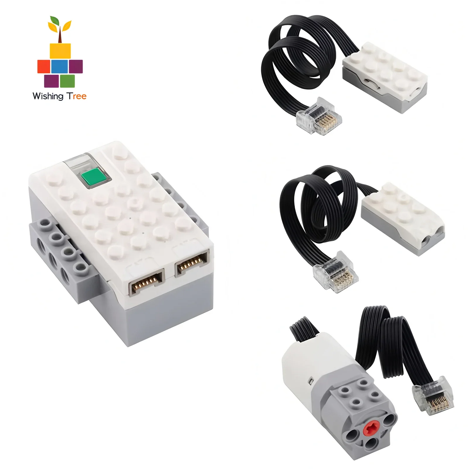 

Legoeds We-Do2.0 Compatible Smart Hub Kit with Electric Motor & Tilt/Motion Sensors for Coding Education