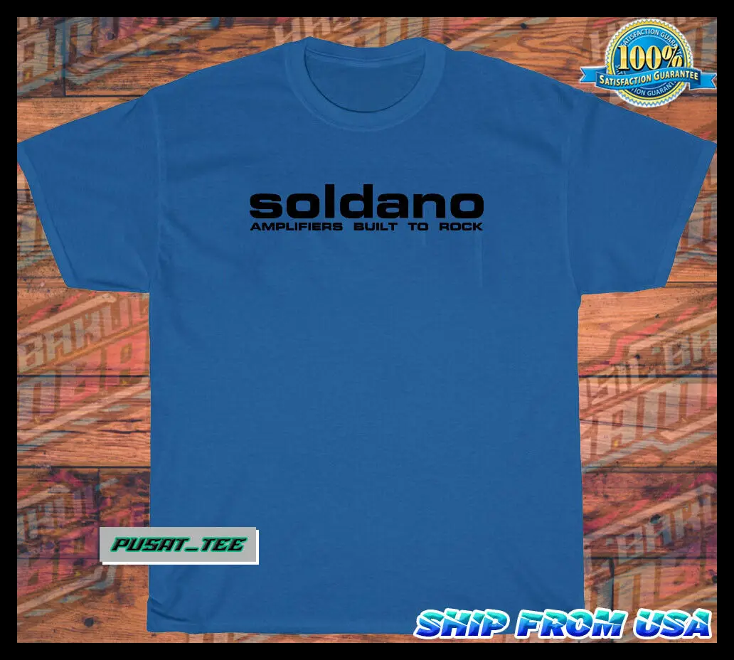 New Item Soldano American Funny  Logo Men's T-Shirt Size S-5XL