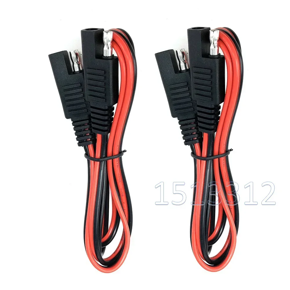 

2PCS 18AWG SAE to SAE Extension Cable Quick Disconnect Wire Harness SAE Connector 90CM