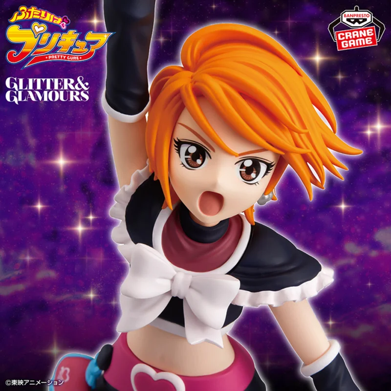 

Genuine Original Bandai Namco Banpresto Pretty Cure Glitter&glamours Cure Black Anime Figure Model Collector Figurine Toys Gift