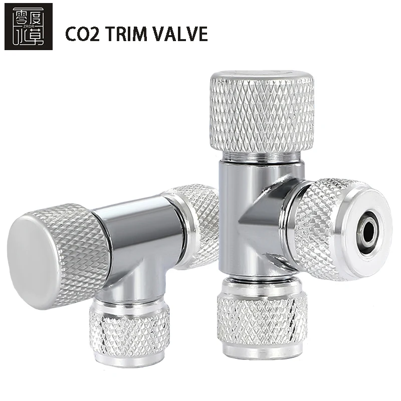 ZRDR quality CO2 control valve  CO2 fine-tuning valve system is dedicated to adjust the output gas size DIY system accessories