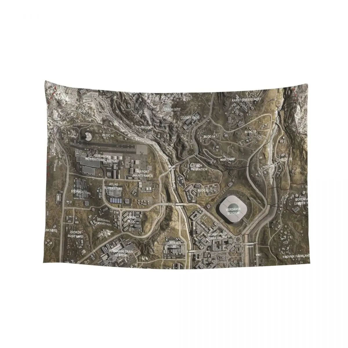 

Warzone Map Tapestry Decorative Wall Murals Decorations For Your Bedroom Room Ornaments Tapestry