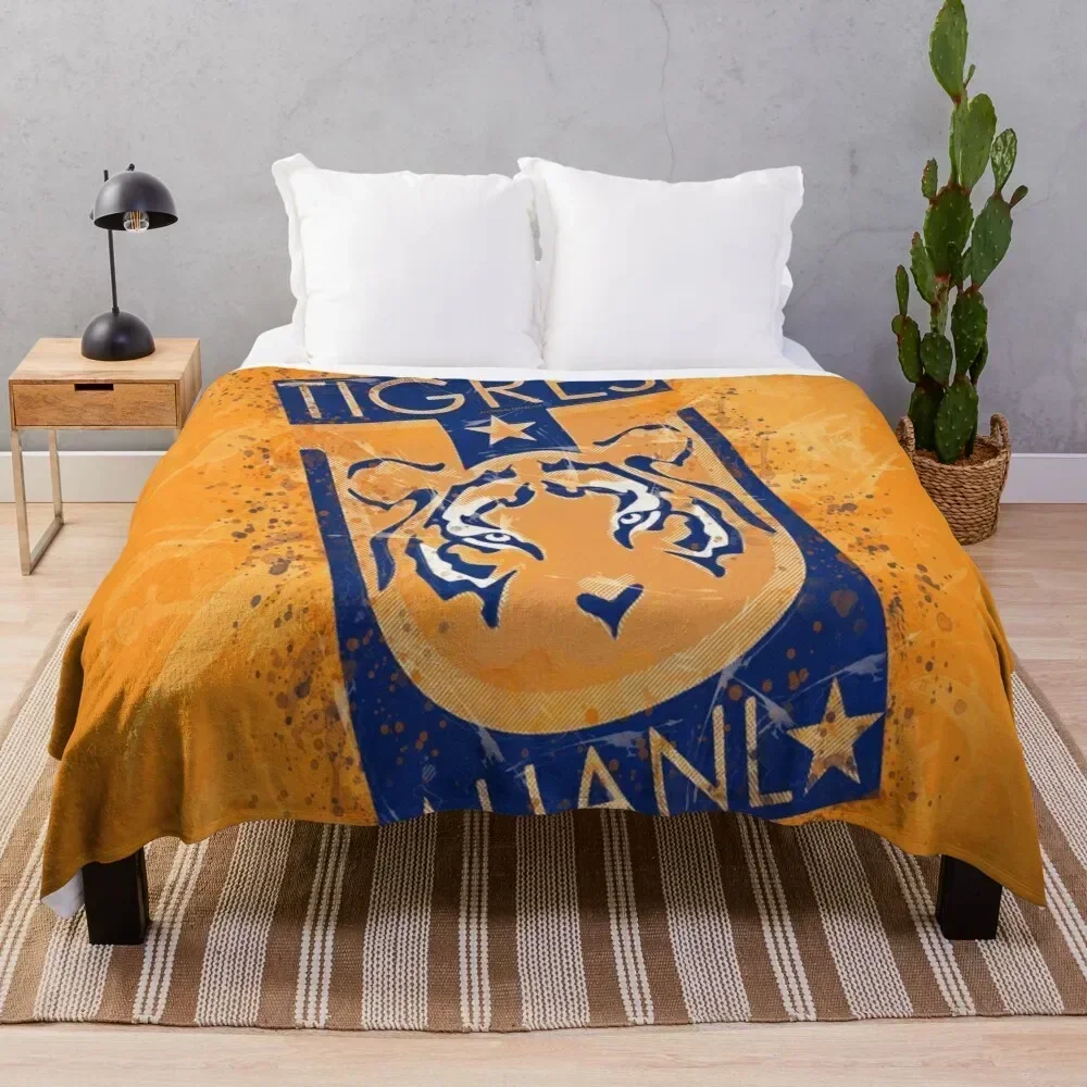 

UANL Tigers Throw Blanket Flannel Fleece Soft Warm Throw Blanket