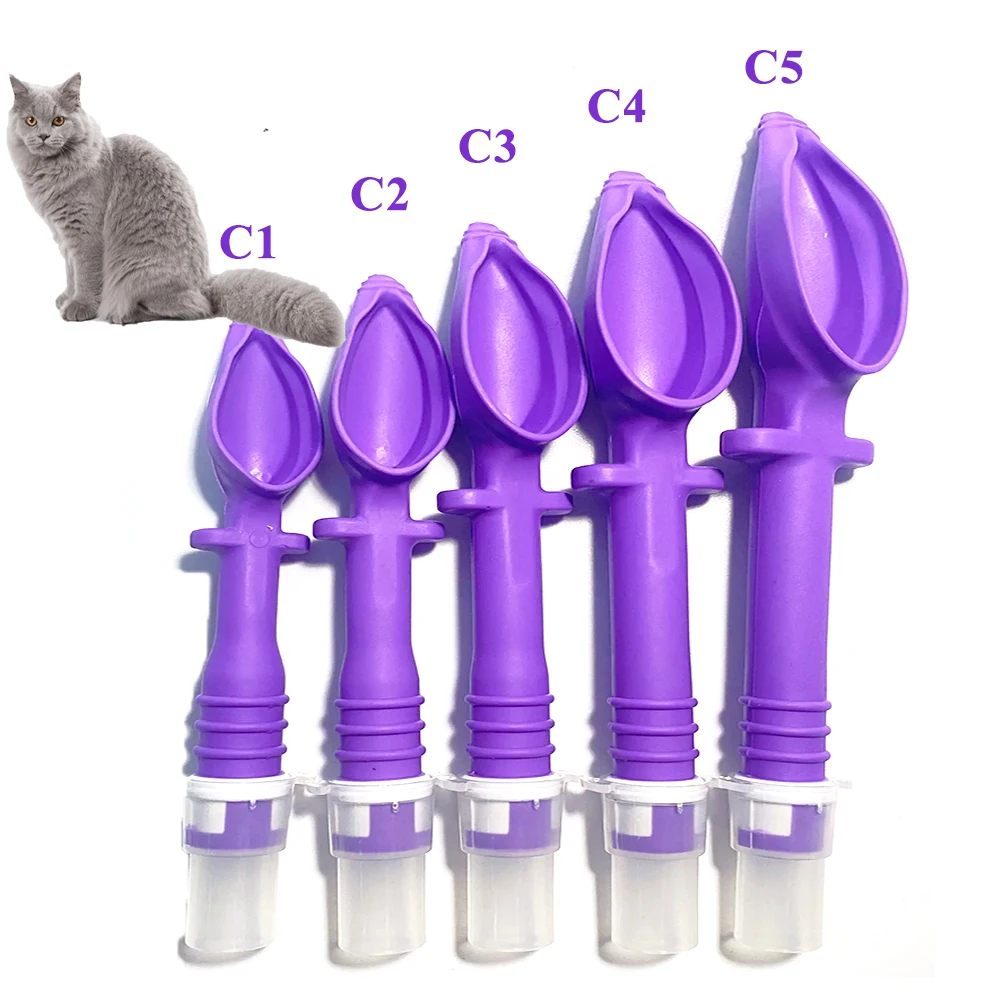 Pet Cat Blind Intubation Tube One Set Canine Guided Endotracheal Inbubation In Feline Secure Supraglottic Airway C1-C5 Kit