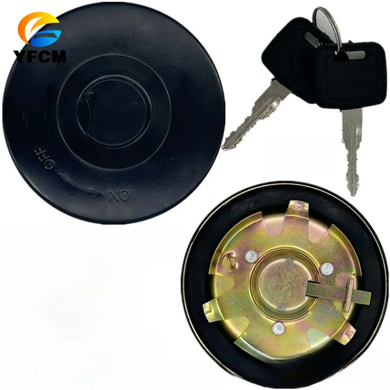 1 pcs Excavator Parts Anti-Leak Fuel Tank Cap for Foton Auman 3 5 6 9 Series ETX Jieyun Aoling CTX Ruiwo TX Oumark