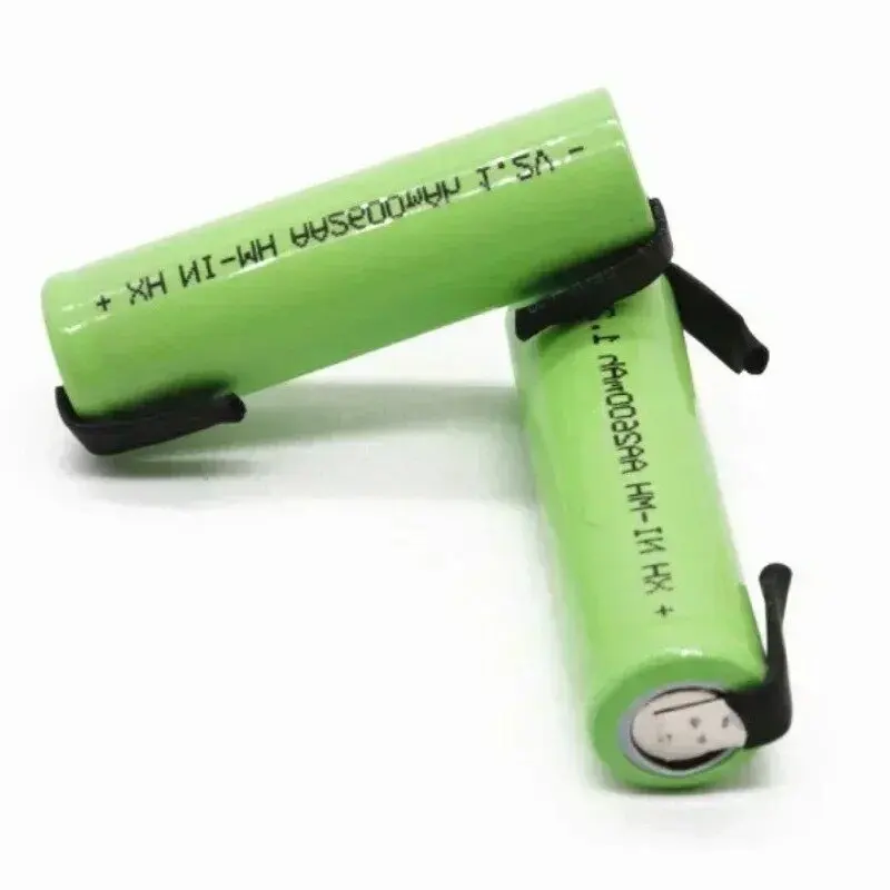 AA rechargeable battery 1.2V with tin foil, welded, suitable for DIY electric shavers and other toy safety batteries