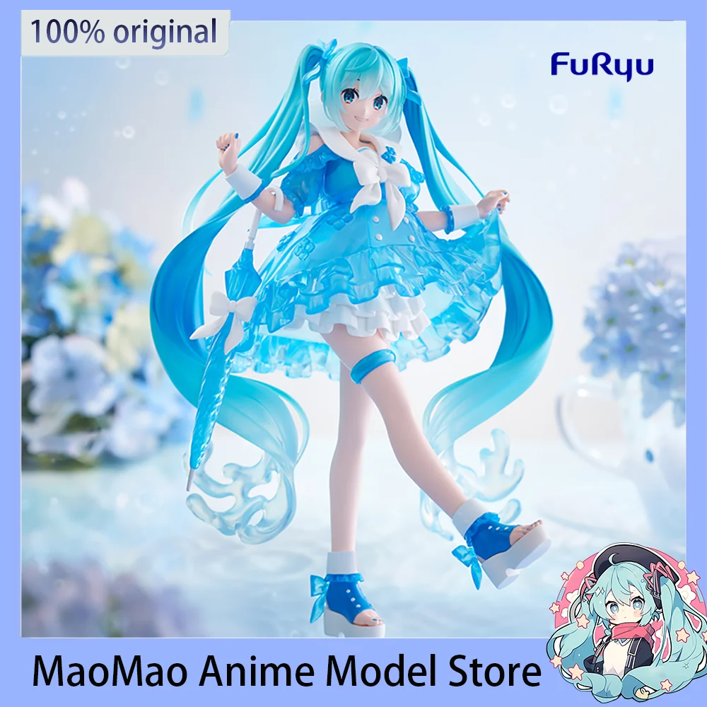 オリジナルフリュー-trio-try-it-初音ミクレインコートアクションフィギュア漫画アニメ周辺機器かわいいコレクタブル人形フェスティバルギフト