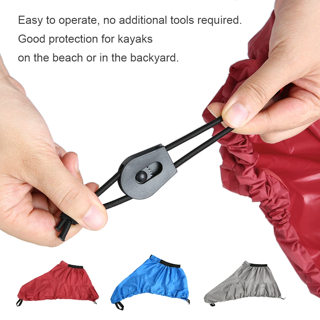 

Universal Waterproof Nylon Kayak Spray Skirt Portable Cockpit Deck Cover Protector for Rowing Water Sports Surfing