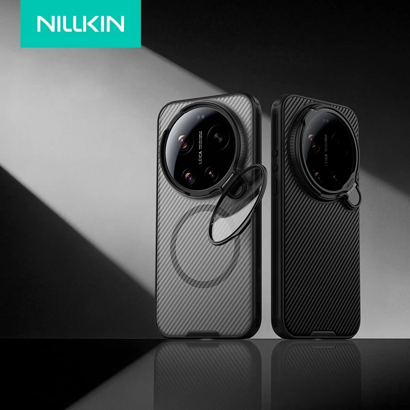 For Xiaomi 17 Ultra Case NILLKIN Magnetic CamShield Prop TPU + PC Flip-style Lens Protection Anti-Drop Cover