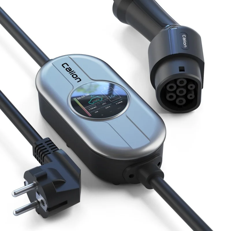 

Portable Charging Pile AC To DC EV Charger 3.5-7kWh Car Battery Charger Station IP65 For Home Outdoor Use