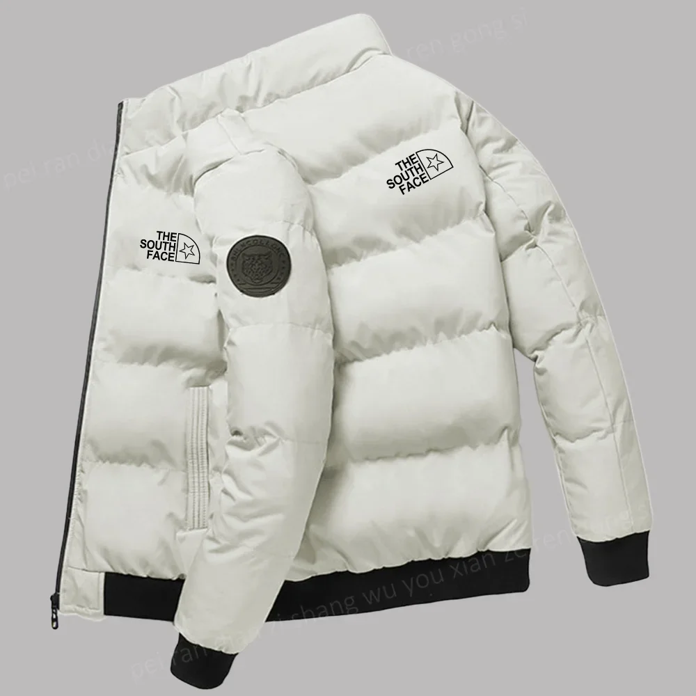 

2025 Men's Coat Cotton Clip Overcome Fashion Luxury Designer Trend Coat Casual Street Wind and Cold Clothing Men Winter Jackets