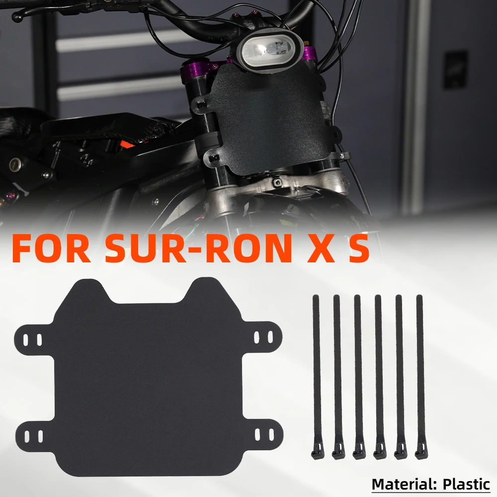 Placa de matrícula delantera para motocicletas, placa de matrícula para Surron sur-ron Sur Ron Lightbee Light Bee X S, bicicleta eléctrica de cross