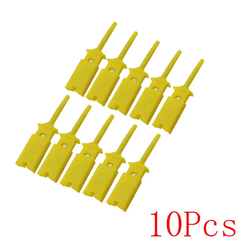 20/30CM Test Haken Clip Logic Analysator Kabel Greifer Sonde Jumper Draht Klemme Kit Gelb/Rot/schwarz/Grün/Weiß/Blau