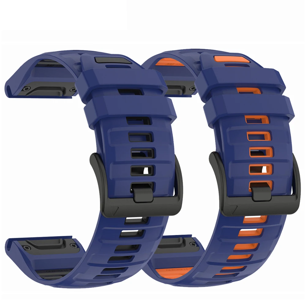 Offizielles Uhrenarmband 22 26mm für Garmin Fenix 8 9 Pro 47mm 51mm Solar 7 7X/Enduro/Epix/Tactix8 970 Sportliches Silikon QuickFit Armband – Detail 36