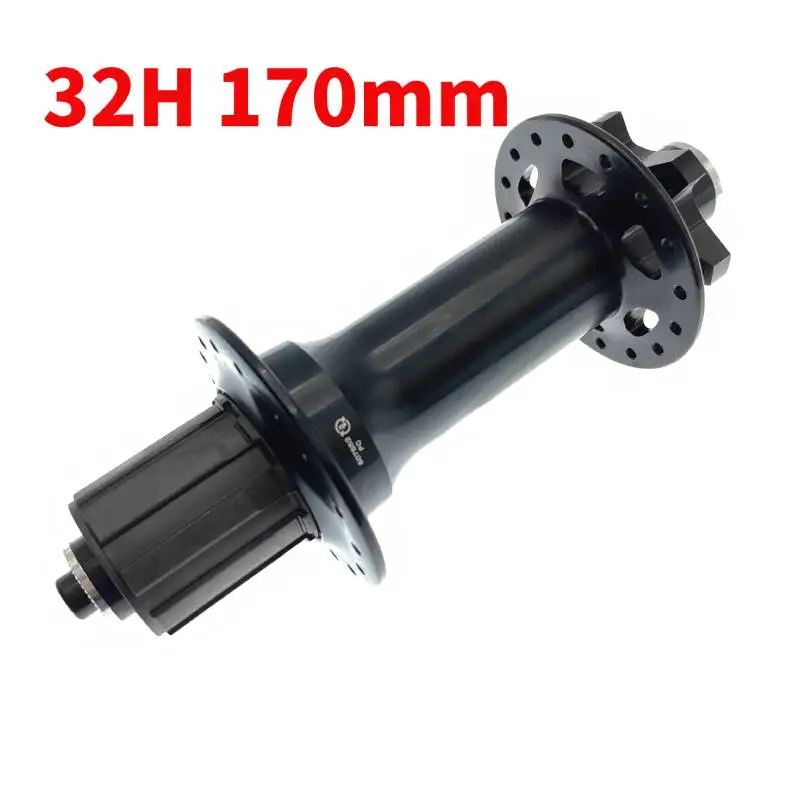 NEW snow bike hubs bearing Alloy Aluminum Fat Bike Hubs 32H F135 R170 Fat Tire Snow Bike Casttle Disc Bicycle Hub parts