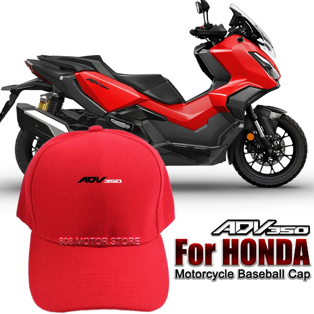 For Honda ADV350 adv350 Motorcycle Accessories Baseball Cap Fashion Unisex Sun Protection Motorcycle Racing Hat