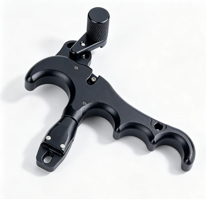 Metal Grip Bow Release Aid Archery Compound Bow Accessory Outdoor Hunting Shooting Practice Equipment for Bow Hunting Sports